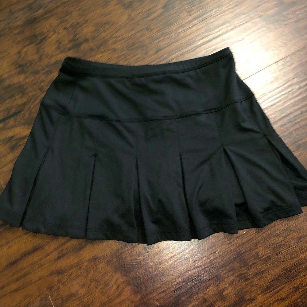 Cute black tennis skirt